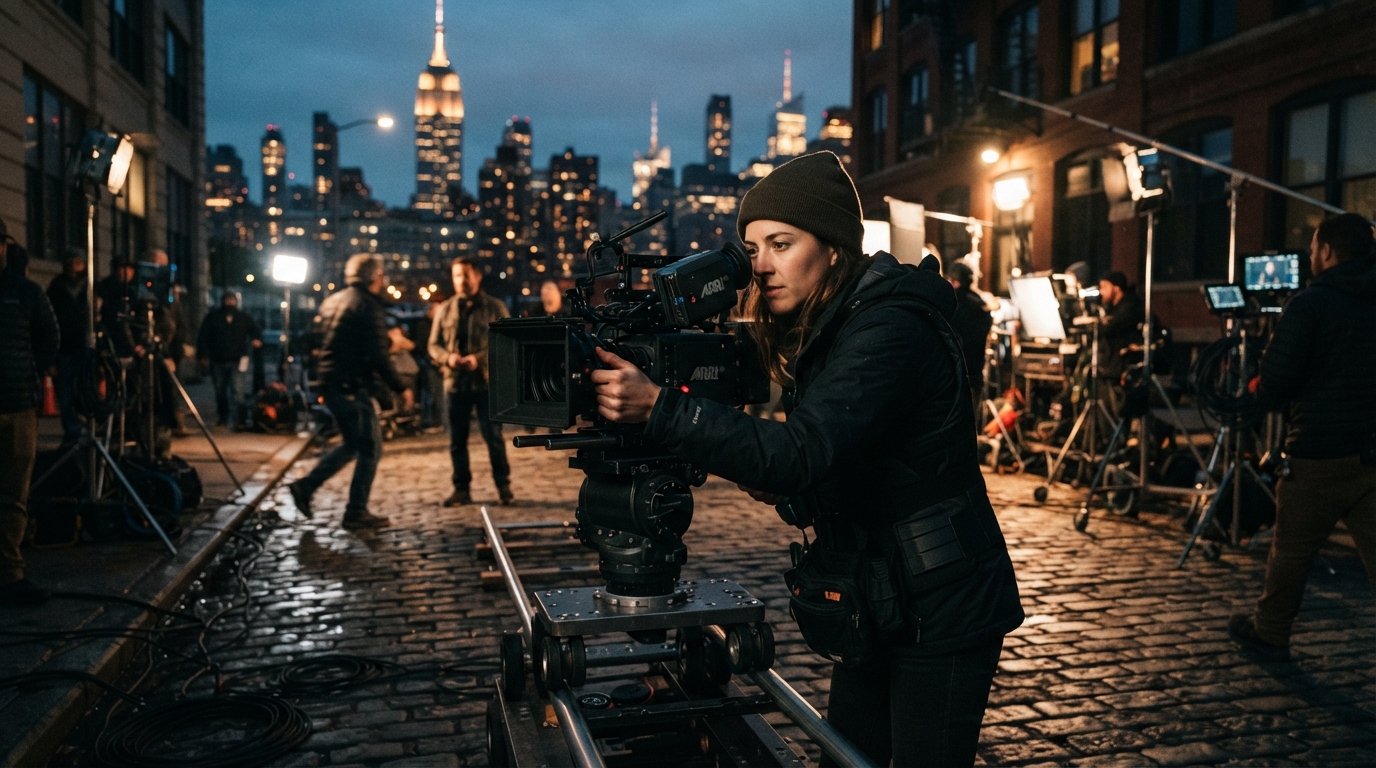 Editorial illustration for New York's Film and TV Production Surges Amid Enhanced Tax Incentives, But Economic Return Debated